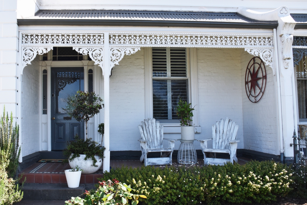 victorian siding trim on a home for decorative and protection functions and features
